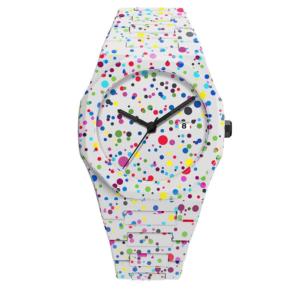 白底色糖波点 | 把夏日彩糖雨戴在腕间