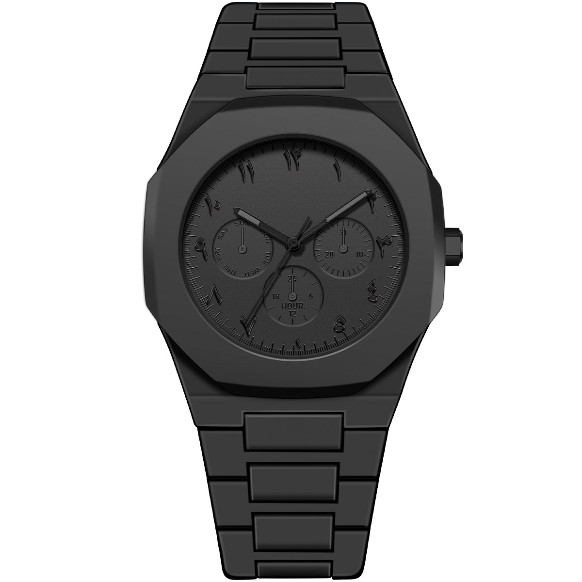 暗黑符号 三眼计时腕表 | 轻量潮品，腕间的文明与机能碰撞