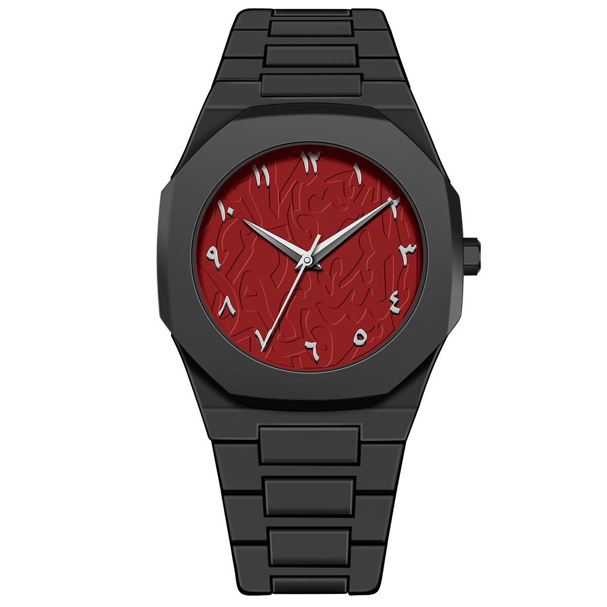 红黑浮雕艺术腕表 | 腕间的神秘符号诗